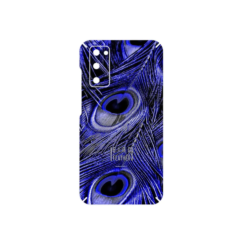 برچسب پوششی ماهوت مدل Purple Feather مناسب برای گوشی موبایل سامسونگ Galaxy S20 FE