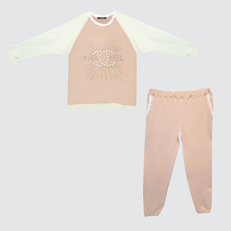 ست سویشرت و شلوار زنانه مدل 003