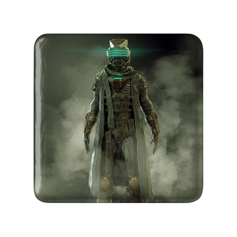 مگنت خندالو طرح بازی دد اسپیس (Dead Space) مدل مربعی کد 35005
