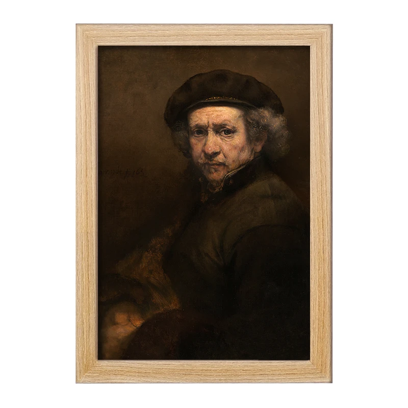 تابلو خندالو مدل سلف پرتره رامبراند کد 36836