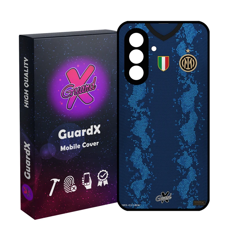 کاور گارد ایکس طرح Inter Milan مدل 10400 مناسب برای گوشی موبایل سامسونگ Galaxy S25 FE