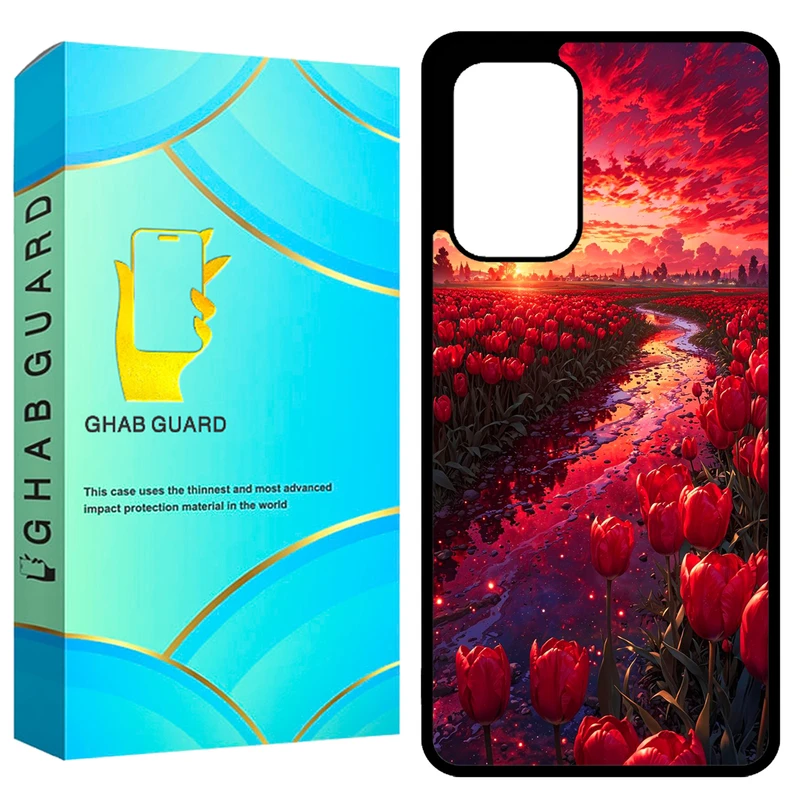 کاور قاب گارد طرح گل مدل GCHPA53 مناسب برای گوشی موبایل سامسونگ Galaxy A53 5G