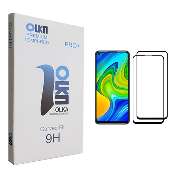 محافظ صفحه نمایش الکا مدل +PRO مناسب برای گوشی موبایل شیائومی Redmi Note 9 بسته دو عددی