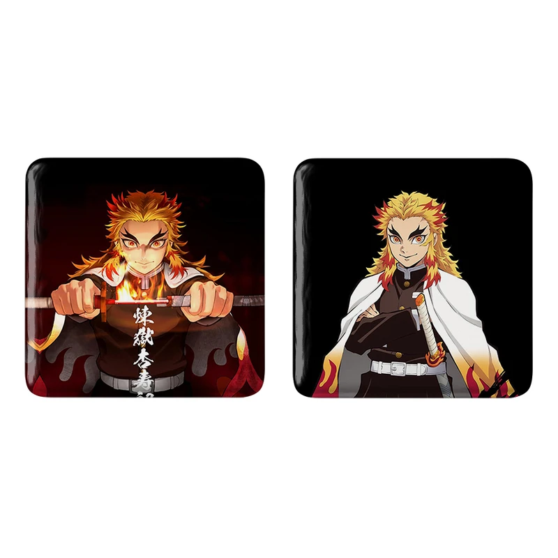 مگنت خندالو طرح کیوجورو رنگوکو انیمه شیطان کش کد 1009710102 مجموعه 2 عددی