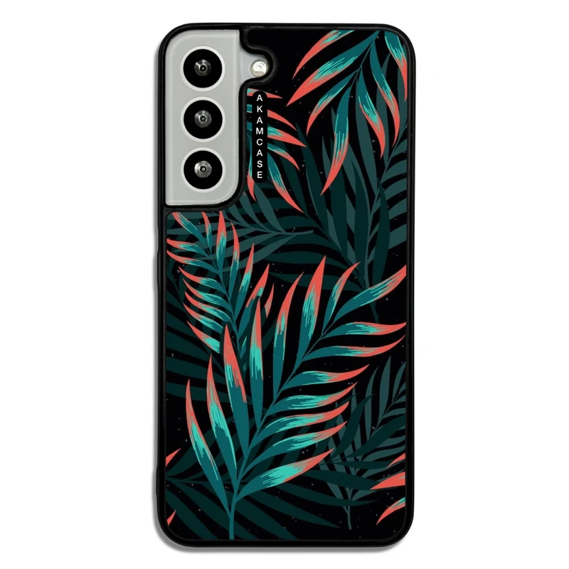 کاور آکام مدل AMC-WSGS22-LEAVES-25 مناسب برای گوشی موبایل سامسونگ Galaxy S22