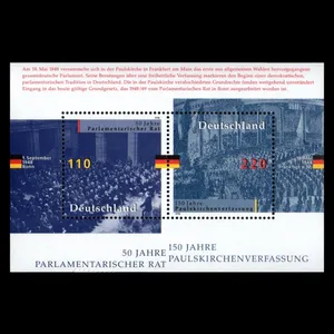 تمبر یادگاری مدل مینی شیت مجموعه 2 عددی