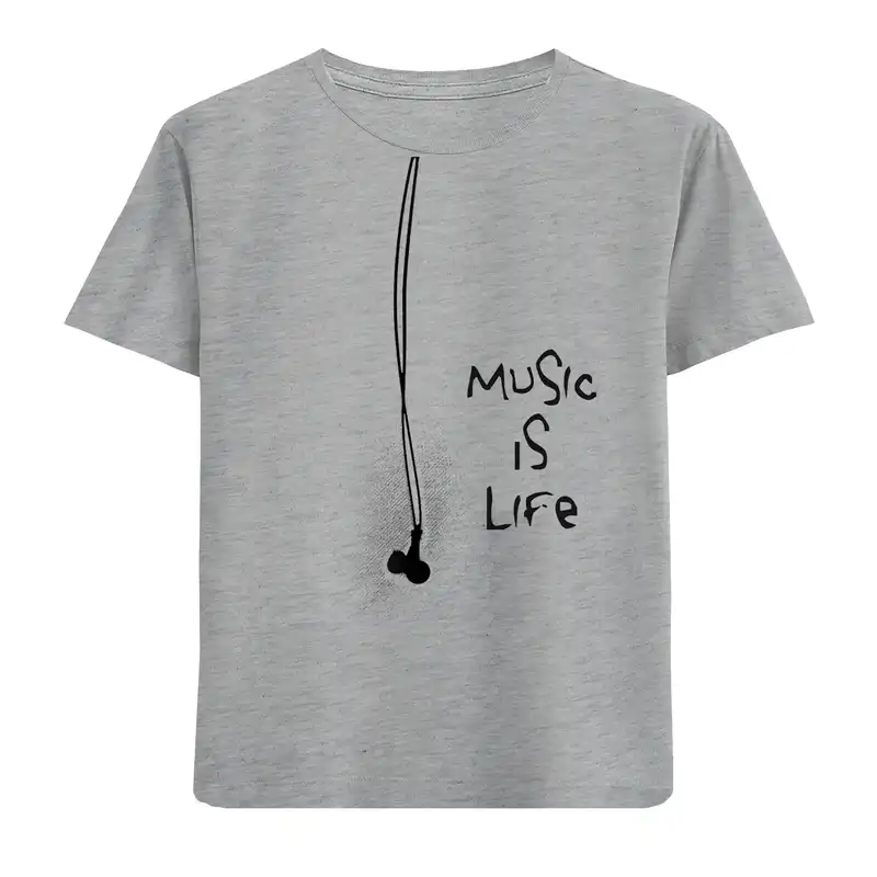 تی شرت بچگانه مدل موزیک F187