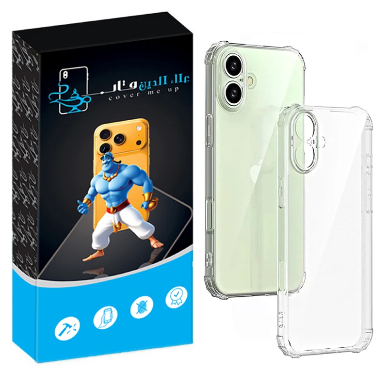 کاور علاالدین قاب مدل Crystal مناسب برای گوشی موبایل اپل Iphone 16