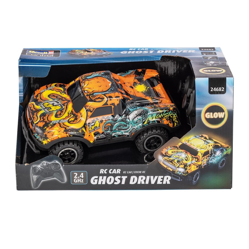 ماشین بازی کنترلی ریول مدل Ghost Driver کد 24682