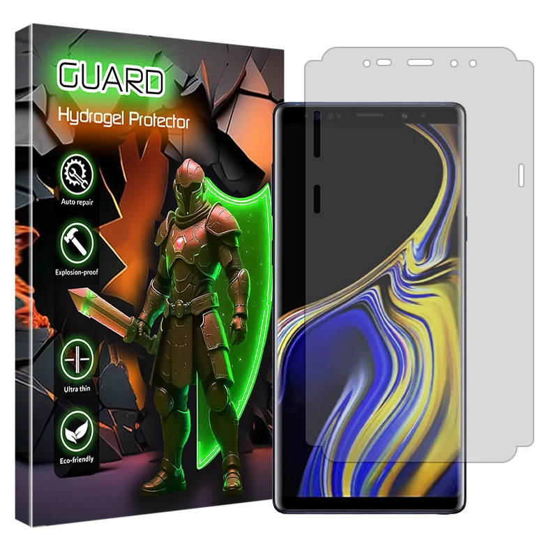محافظ صفحه نمایش شفاف گارد مدل Tough مناسب برای گوشی موبایل سامسونگ Galaxy Note9