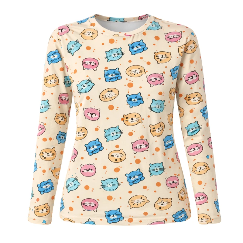 تی‌شرت آستین بلند زنانه مدل آینوش کد 05