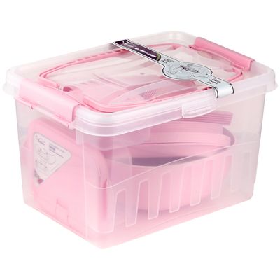 نقد و بررسی ست پیک نیک 55 پارچه ونوس پلاستیک مدل N116 توسط خریداران