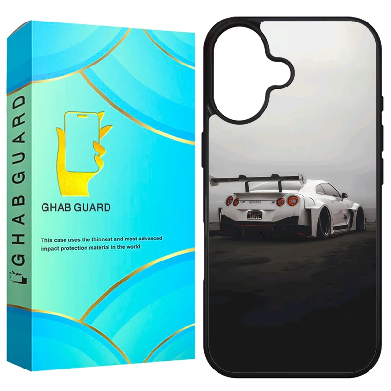 کاور قاب گارد طرح ماشین مدل G16PL مناسب برای گوشی موبایل اپل iPhone 16 Plus