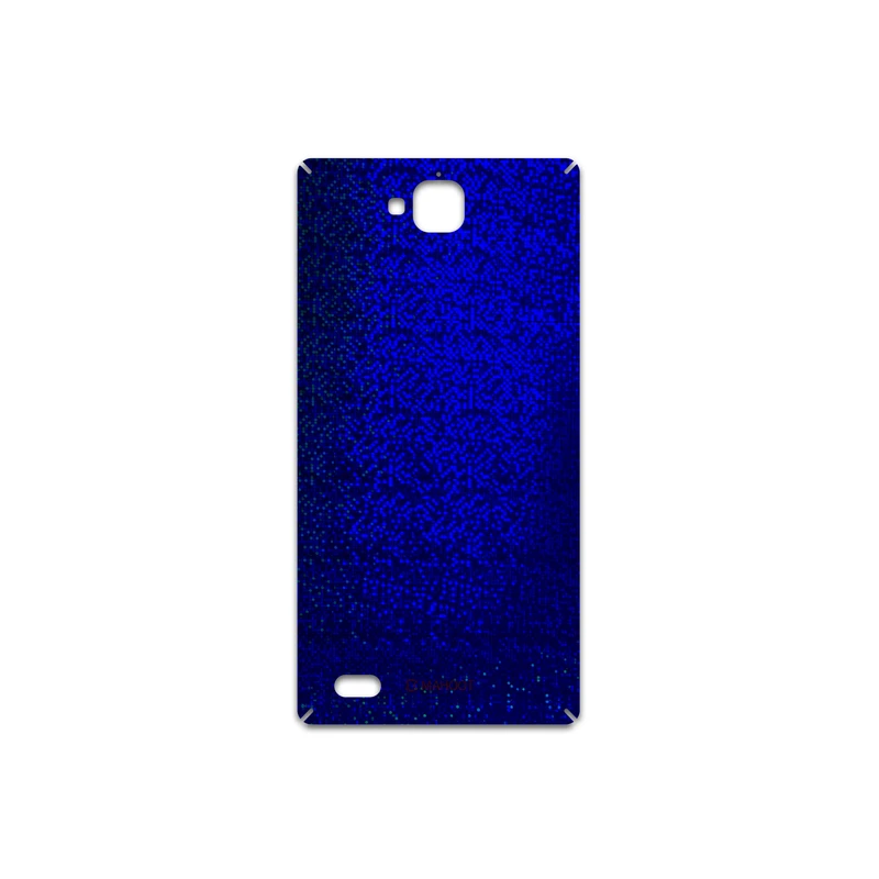 برچسب پوششی ماهوت مدل Blue-Holographic مناسب برای گوشی موبایل آنر 3C