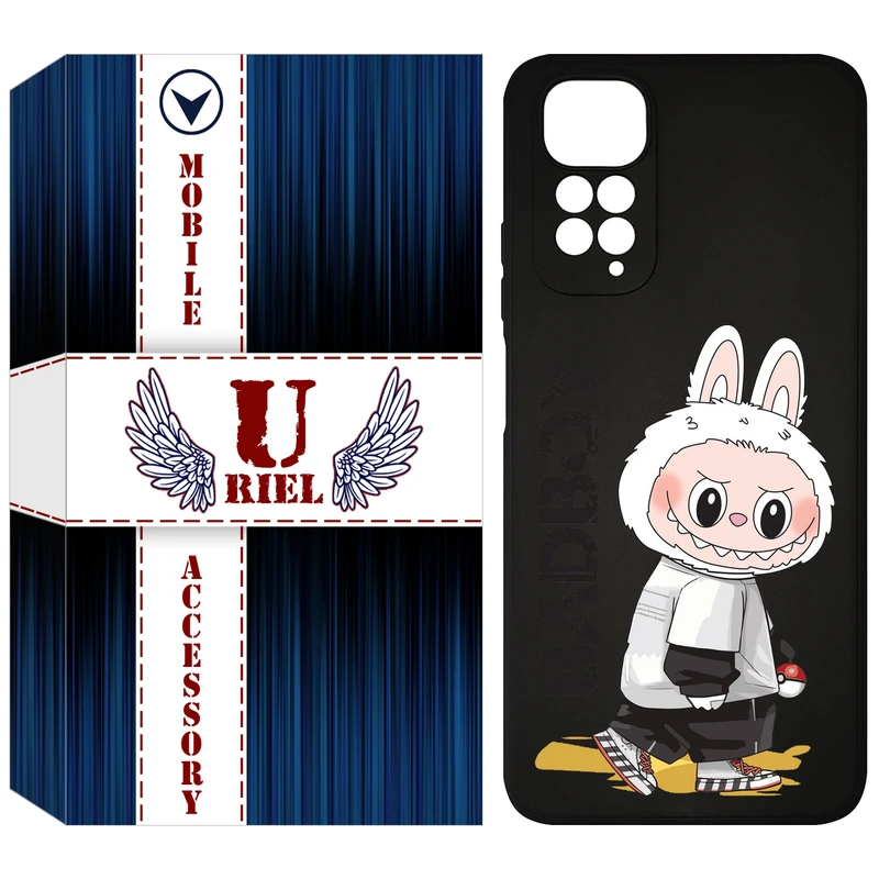 کاور یوریل مدل KSH کد 103 طرح عروسک لبوبو مناسب برای گوشی موبایل شیائومی Redmi Note 11 4G / Note 11S