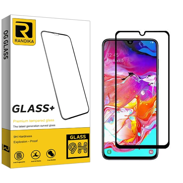 محافظ صفحه نمایش راندیکا مدل RK مناسب برای گوشی موبایل سامسونگ Galaxy A70s