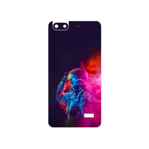 MAHOOT Smoke Rainbow Digital Art 1 Cover Sticker for Honor 4C
