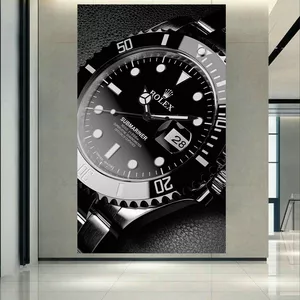 پوستر پارچه ای طرح ساعت رولکس مدل Rolex Submariner کد AR30579