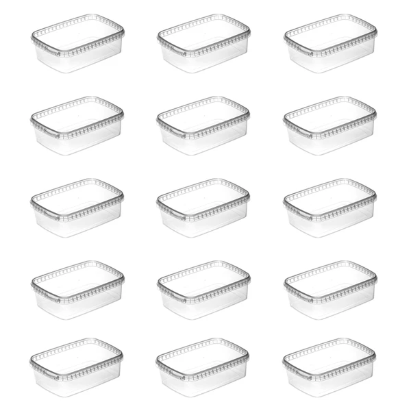 ظرف نگهدارنده مدل 1 Yummy کد 555 بسته 15 عددی