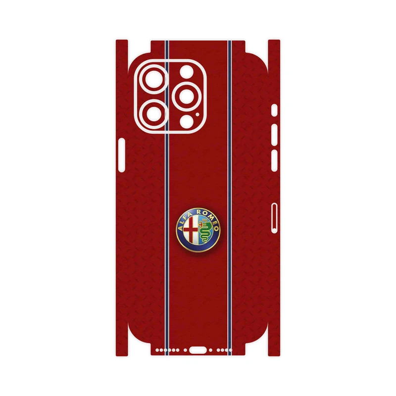 برچسب پوششی ماهوت مدل Alfa Romeo-FullSkin مناسب برای گوشی موبایل اپل iPhone 15 Pro Max
