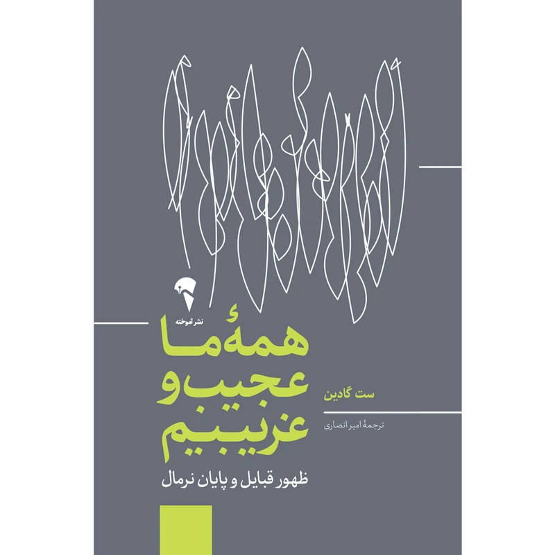 کتاب همه‌ ی ما عجیب‌ و‌ غریبیم اثر  ست گادین نشر آموخته