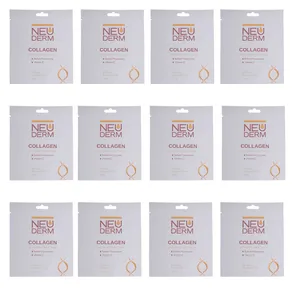ماسک صورت نئودرم مدل Collagen مناسب برای انواع پوست حجم 25 میلی لیتر بسته 12 عددی