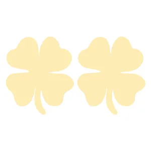 گوشواره طلا 18 عیار زنانه کرابو طرح گشنیز مدل Kr5219