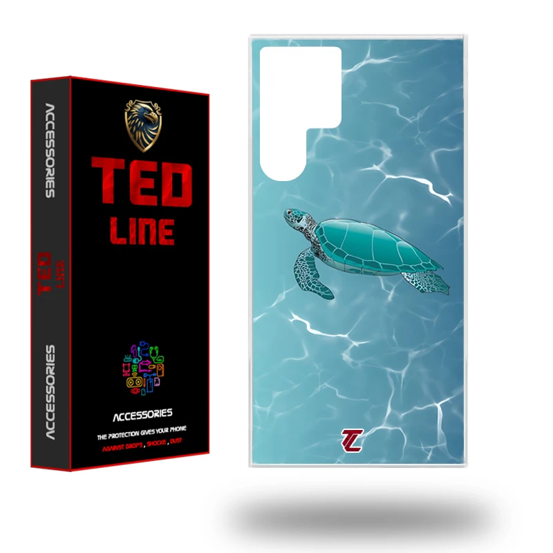 کاور تد لاین طرح لاک پشت کد 1100 مناسب برای گوشی موبایل سامسونگ Galaxy S22 Ultra