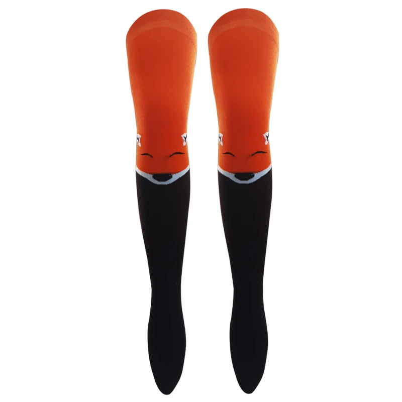 جوراب دخترانه تن پوش هنگامه مدل روباه BZ03