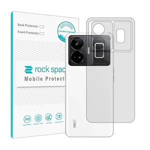 Rock space HyGEL model Transparent phone back protector suitable for Realme GT3 mobile phone
