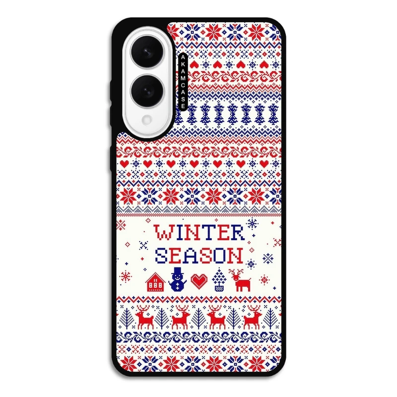 کاور آکام مدل AMC-WSGS25E-WINTER-1 مناسب برای گوشی موبایل سامسونگ Galaxy S25 Edge