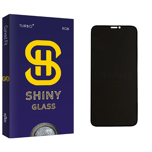 محافظ صفحه نمایش حریم شخصی آتوچبو مدل Shiny Glass مناسب برای گوشی موبایل اپل iPhone X