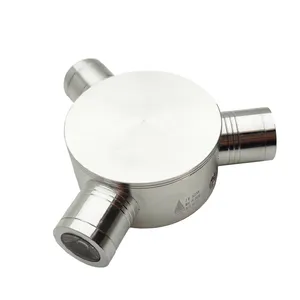چراغ دیواری حیاطی زاک مدل دکوراتیو طرح سه طرفه 3W