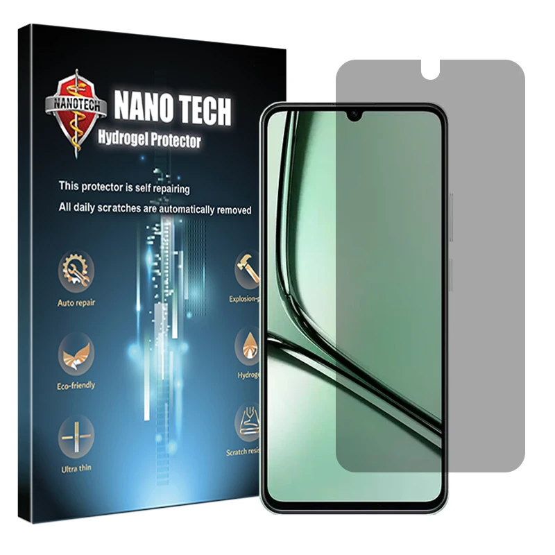 محافظ صفحه نمایش حریم شخصی نانو تک مدل Tough مناسب برای گوشی موبایل ریلمی Note 60X