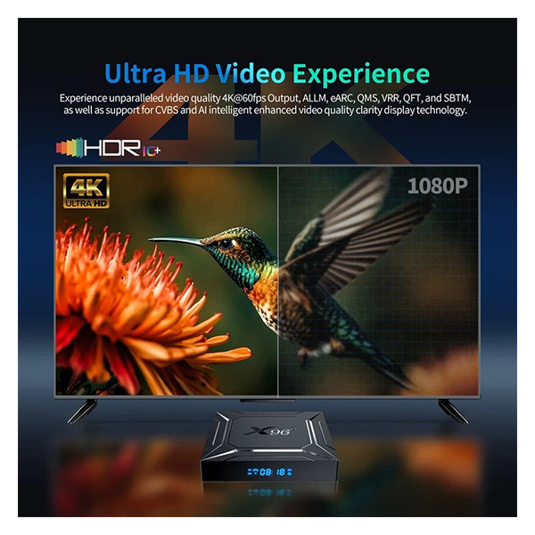 اندرویدباکس ايكس96 مدل M200 4/32GB