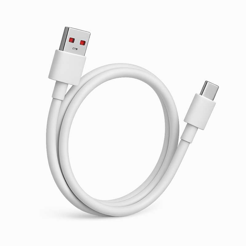 کابل تبدیل USB به USB-C نیبیوا مدل Fast 120 طول 1 متر کابل تبدیل USB به USB-C نیبیوا مدل Fast 120 طول 1 متر
