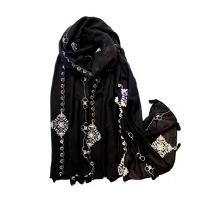 شال زنانه مدل مزونی نخی پاییزه