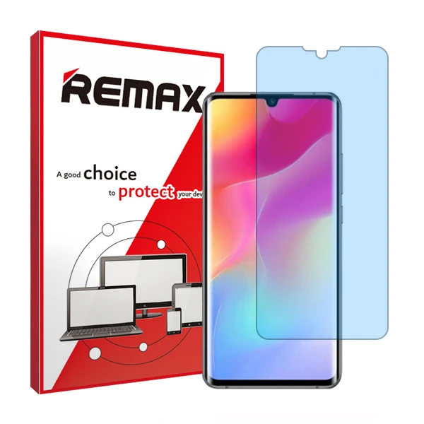 محافظ صفحه نمایش ضداشعه آبی ریمکس مدل HyBLU مناسب برای گوشی موبایل شیائومی Mi Note 10 Lite