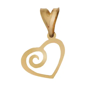 آویز گردنبند طلا 18 عیار زنانه الن نار مدل ELN1496