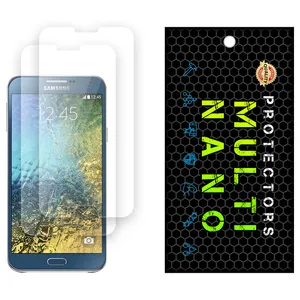 Multi Nano X-S2N Model Transparent Screen Protector Suitable For Samsung Galaxy E7 Mobile Phone Pack Of 2