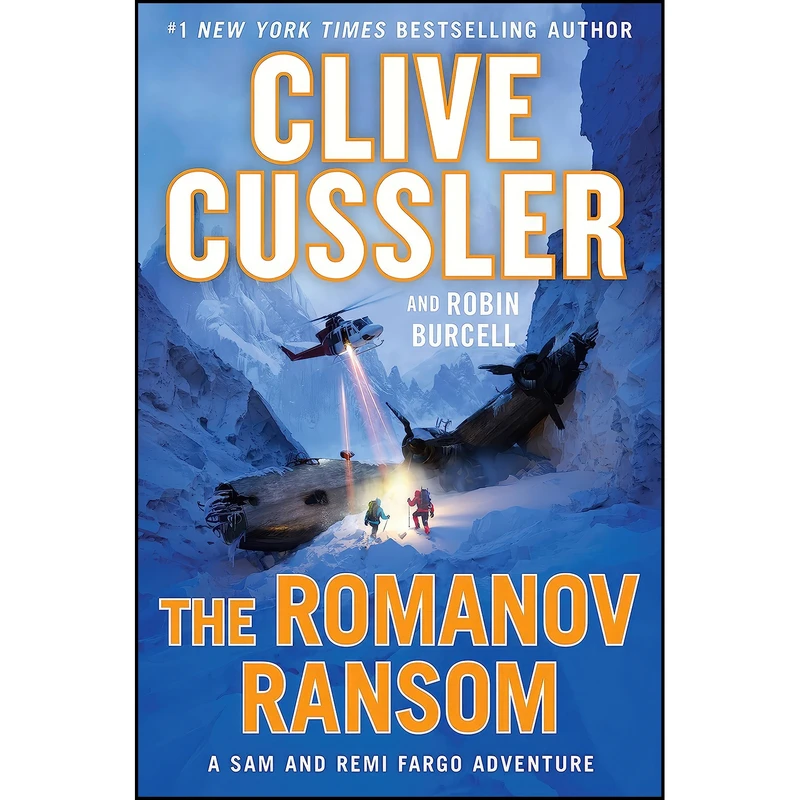 کتاب The Romanov Ransom  اثر Clive Cussler and Robin Burcell انتشارات Thorndike Press Large Print