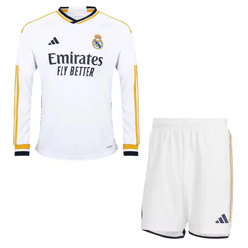 ست تیشرت و شلوارک ورزشی مردانه مدل رئال مادرید B Home 2024