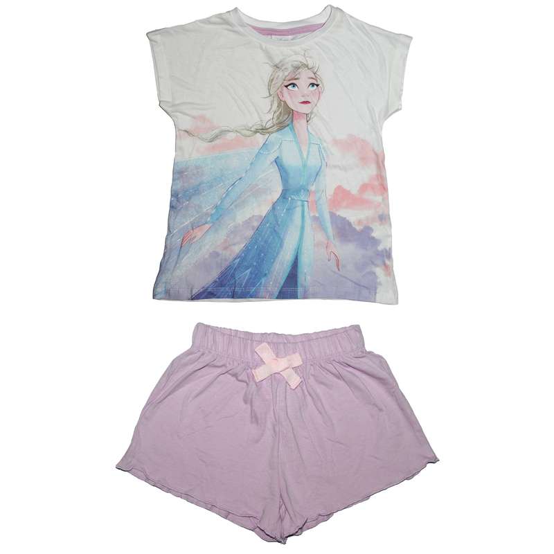 ست تی شرت و شلوارک دخترانه او وی اس مدل دختر یخی