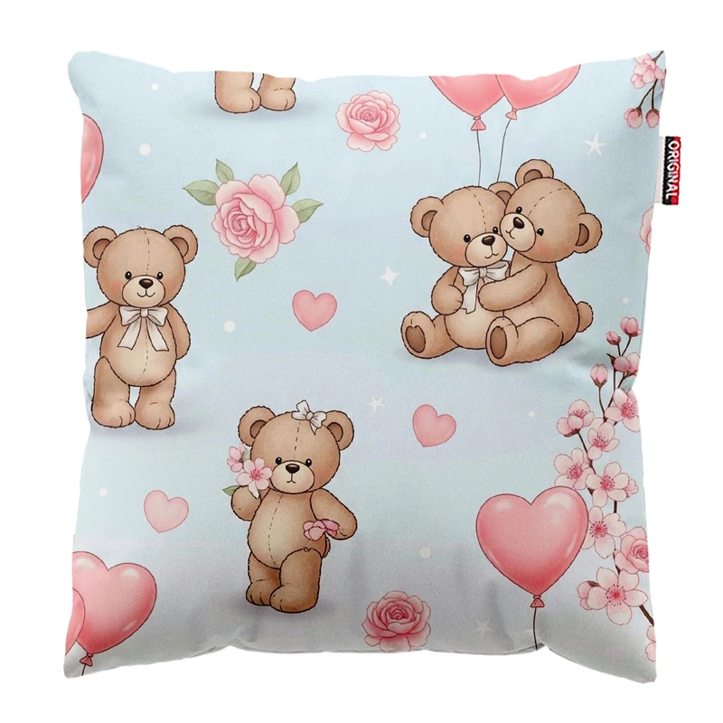 کوسن پاد آفرین طرح کارتونی بچگانه کد 4617 سایز 40*40 سانتی متر