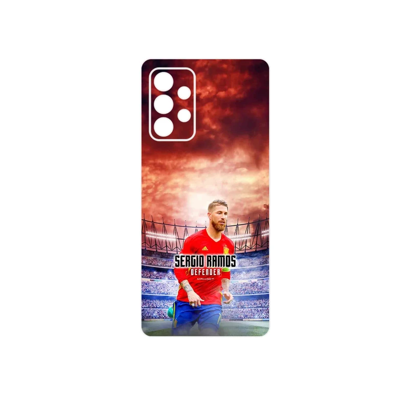 برچسب پوششی ماهوت مدل Sergio Ramos مناسب برای گوشی موبایل سامسونگ Galaxy A53 5G
