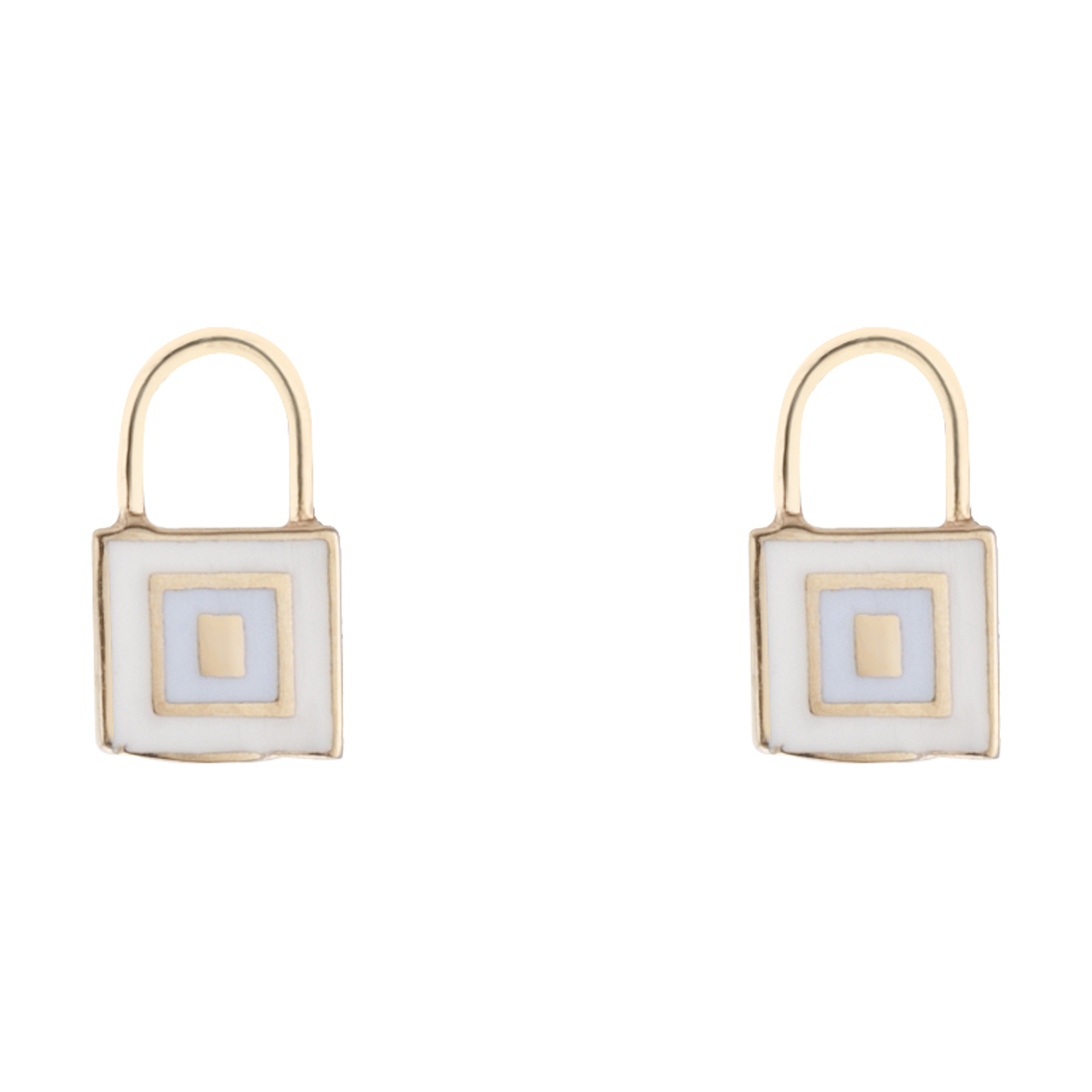 گوشواره طلا 18 عیار زنانه مایا ماهک مدل ME1102