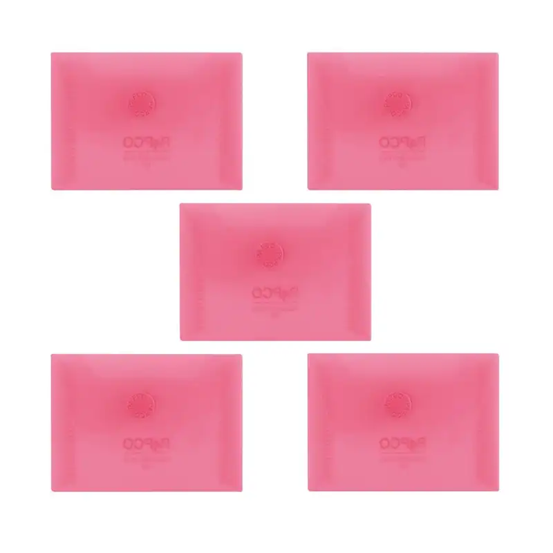 پوشه دکمه دار پاپکو کد 100T بسته 5 عددی