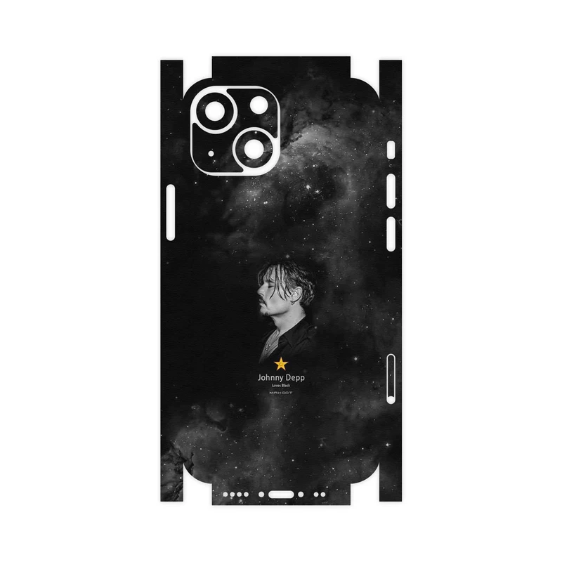 برچسب پوششی ماهوت مدل Johnny Depp-FullSkin مناسب برای گوشی موبایل اپل iPhone 13 Mini