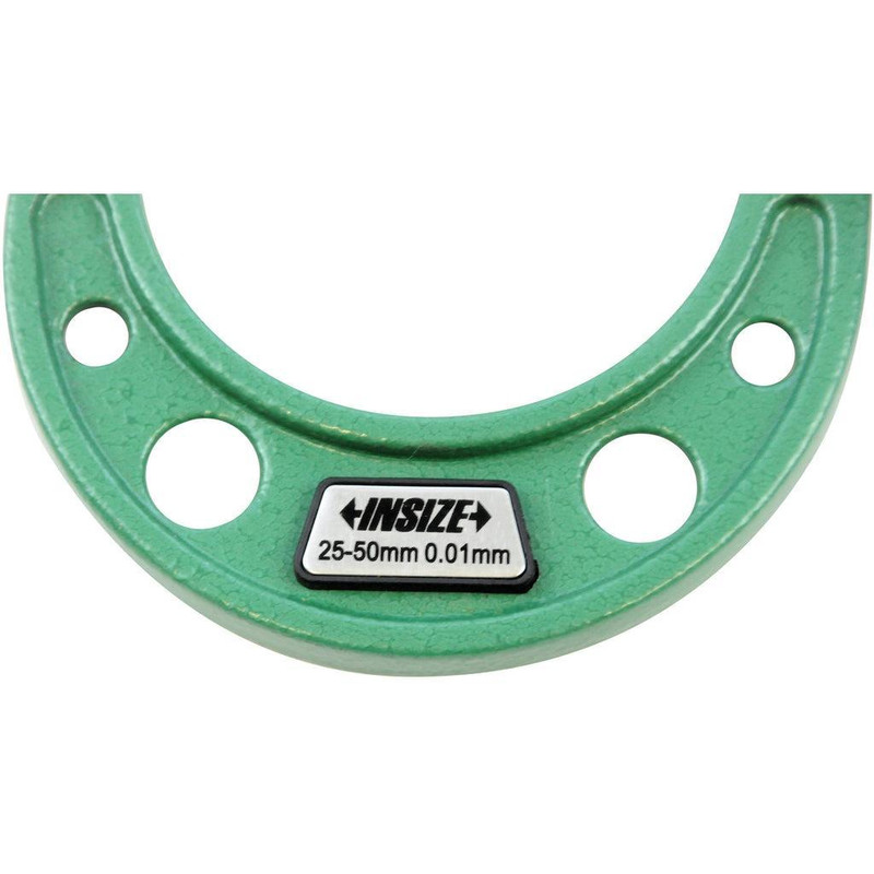 میکرومتر بیرون سنج اینسایز مدل YP-3203-50A-25-50x0.01MM گستره 25-50 میلی متر