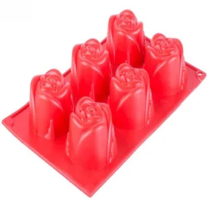 قالب ژله و کیک طرح گل رز مدل pe333